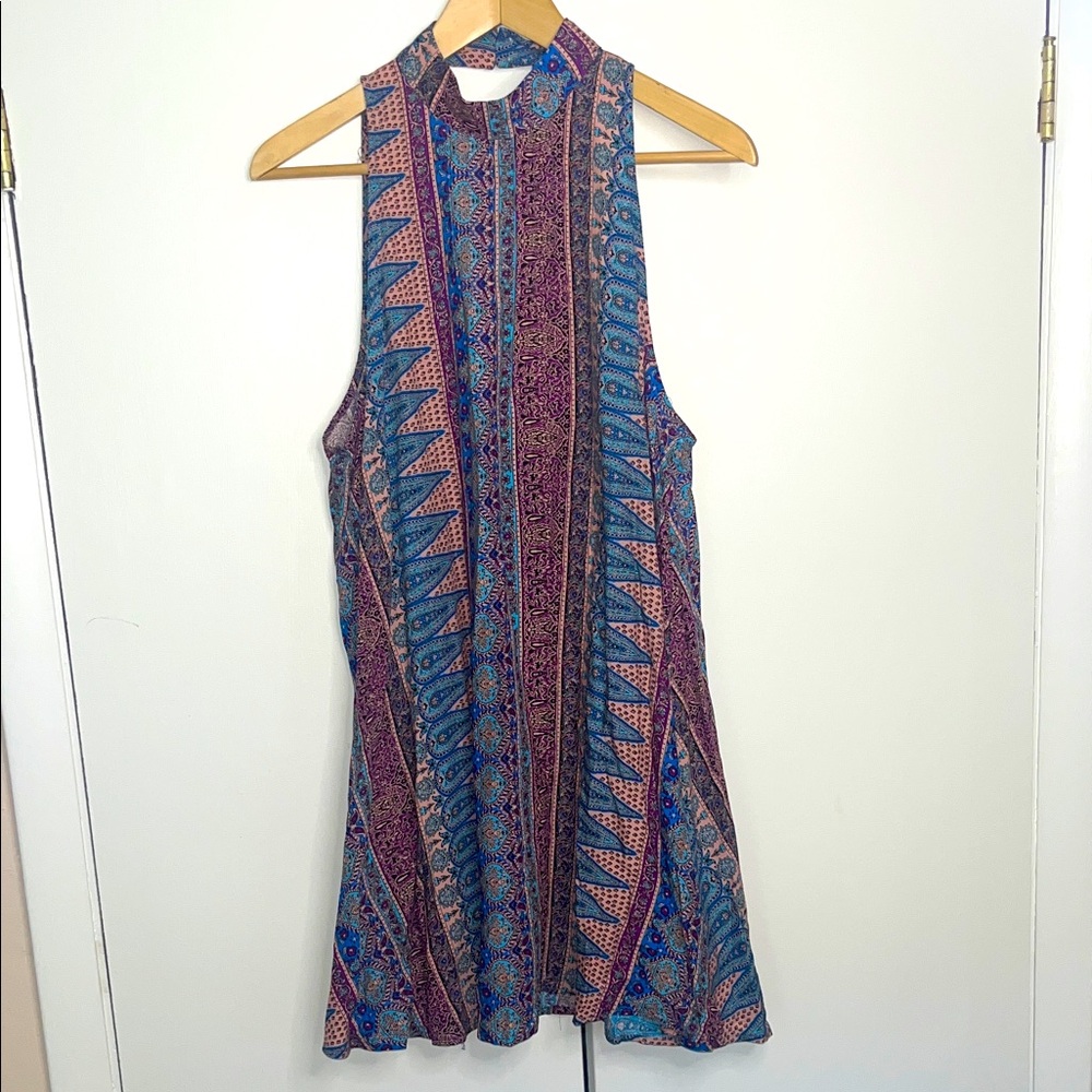 Free People Multicolor Bohemian Dress Medium